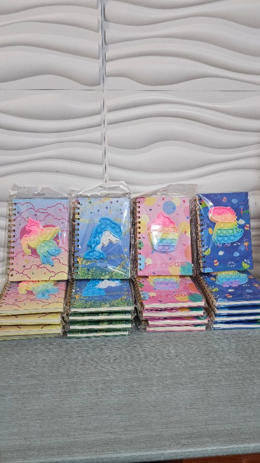 Notebook puppet