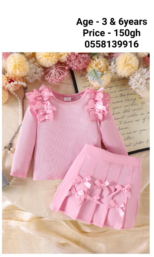 Pink pink casual dress